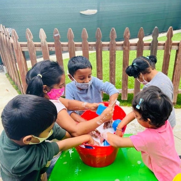 children outside